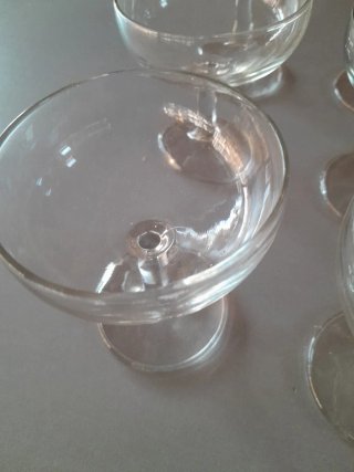 Juego de 6 copas de cava