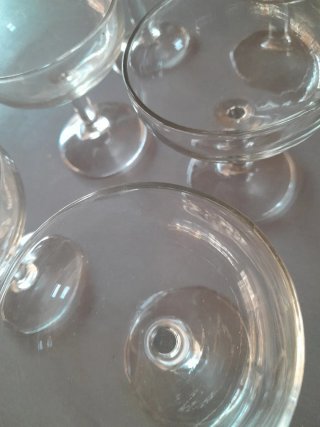 Juego de 6 copas de cava