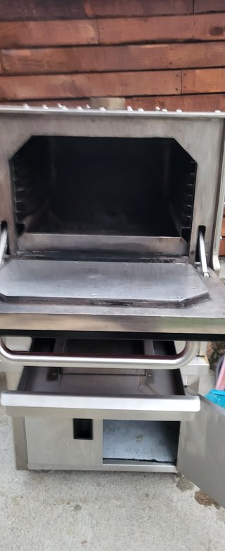 Horno de brasa HBE - Acero Inoxidable