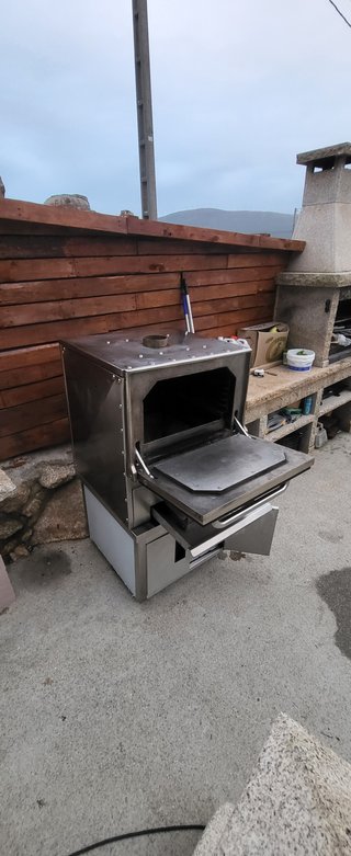 Horno de brasa HBE - Acero Inoxidable