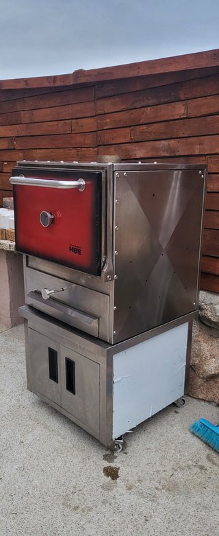 Horno de brasa HBE - Acero Inoxidable