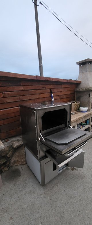 Horno de brasa HBE - Acero Inoxidable