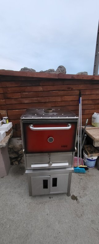 Horno de brasa HBE - Acero Inoxidable
