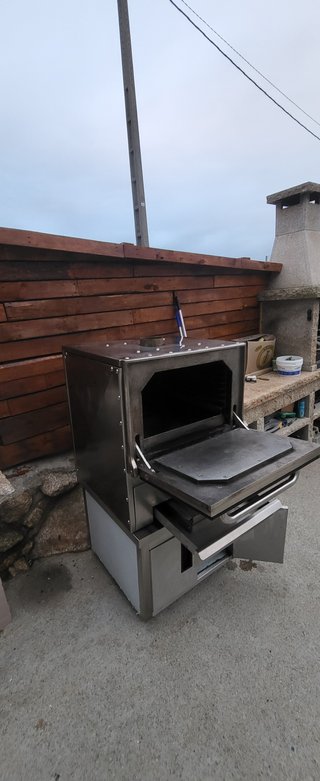 Horno de brasa HBE - Acero Inoxidable