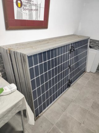 10 Paneles Solares Nuevos 540w B/F