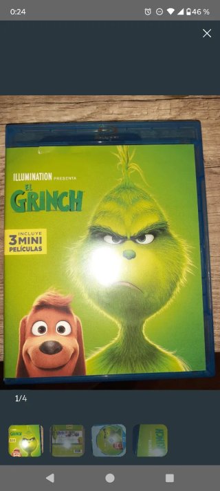 Blu-ray El Grinch Incluye 3 Mini Películas