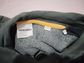 Sudadera Jack & Jones Verde y Negra