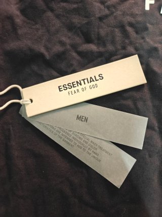 Camiseta Essentials Fear Of God Negra