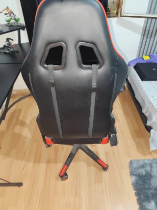 Silla Gamer Negra y Roja