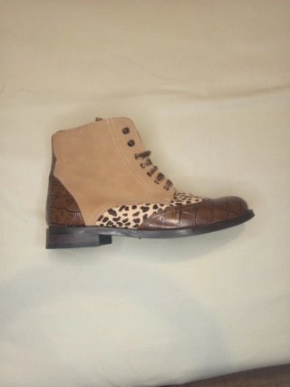 Botines Beige y Marrones