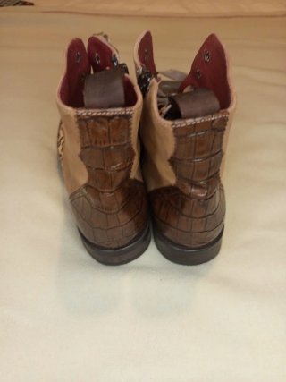Botines Beige y Marrones