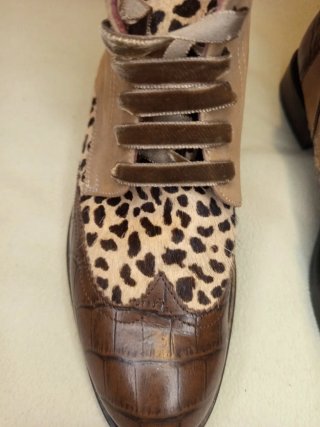 Botines Beige y Marrones