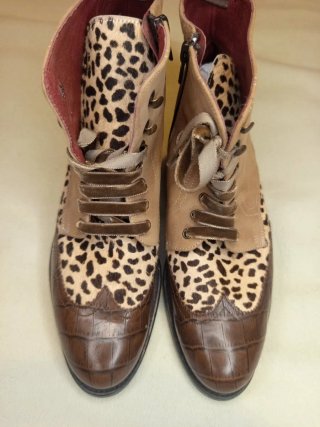 Botines Beige y Marrones