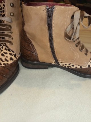 Botines Beige y Marrones
