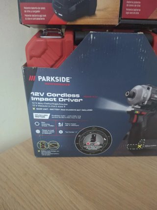 Atornillador de Impacto Parkside 12V 170Nm