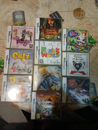 Lote 9 juegos Nintendo DS infantiles