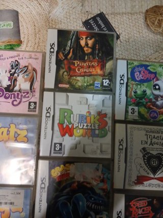 Lote 9 juegos Nintendo DS infantiles