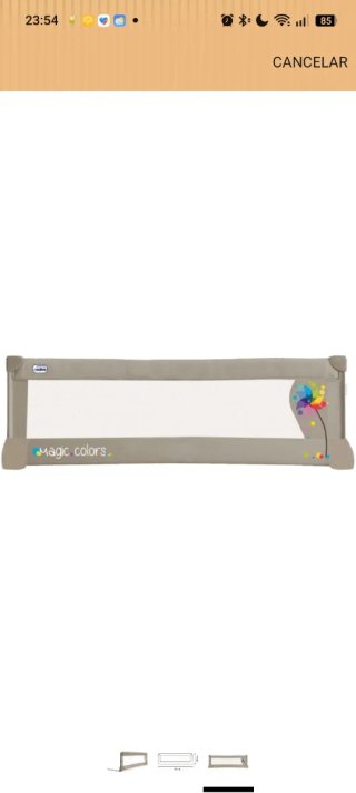 Barandilla de Cama Infantil Magic Colors