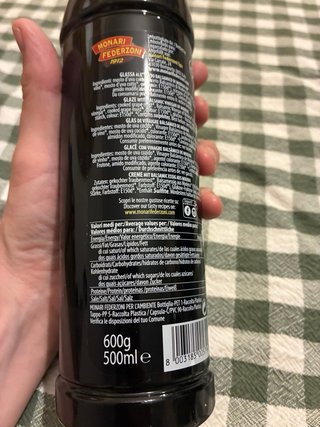 Crema vinagre Balsámico Monari Federzoni 2x600g