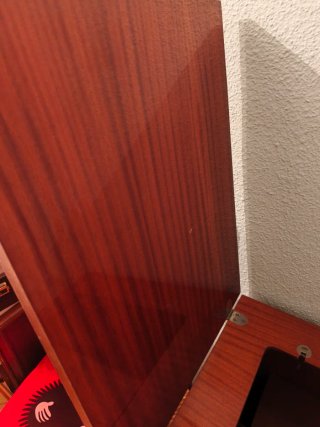 Mueble para máquina de coser de madera