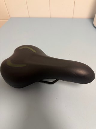 Asiento Gel Bicicleta Negro