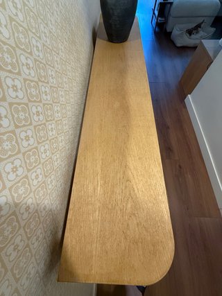 Consola recibidor de madera
