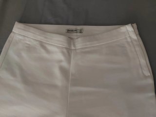 Pantalón blanco mujer