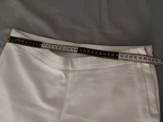 Pantalón blanco mujer