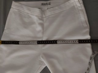 Pantalón blanco mujer