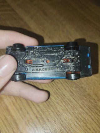 Coche miniatura Guisval azul