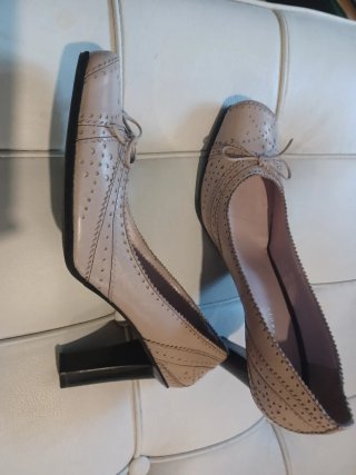 Zapatos Farrutx Rosa empolvado