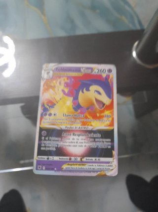 Carta Pokémon Typhlosion V ASTRO
