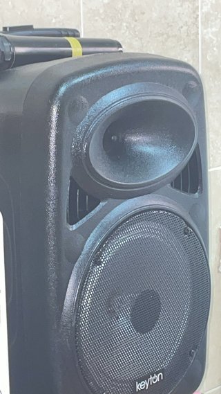 Altavoz Keyton Batería Negro/Amarillo