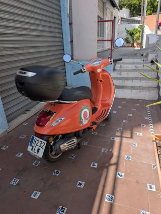 Vespa Primavera 2018 Naranja ITV