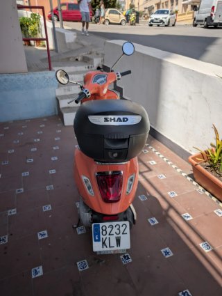 Vespa Primavera 2018 Naranja ITV