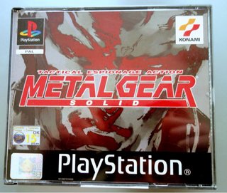Metal Gear Solid PS1 PAL Konami