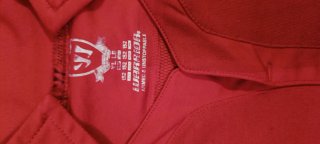 Camiseta Liverpool Manga Larga Roja para niño