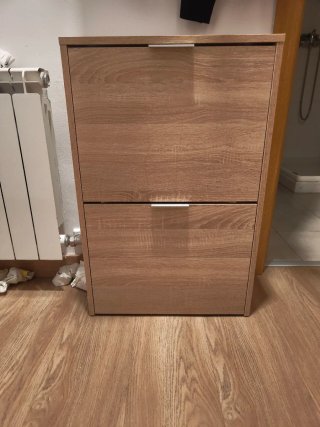 Zapatero 2 puertas madera