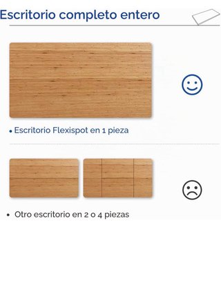 Tablero de madera FLEXISPOT