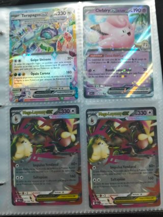 Lote Cartas Pokémon EX