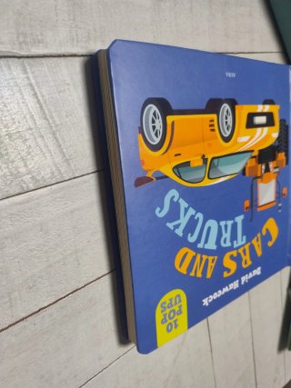 Libro Pop Up Cars and trucks