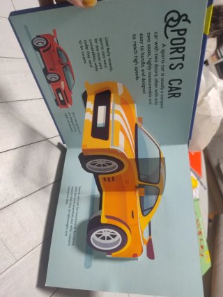 Libro Pop Up Cars and trucks