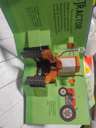 Libro Pop Up Cars and trucks