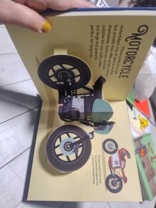 Libro Pop Up Cars and trucks