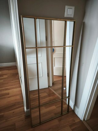 Espejo Cuerpo Entero Maisons du Monde Dorado