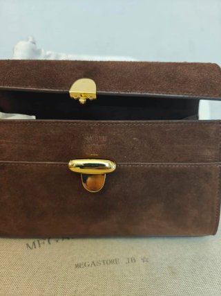 Bolso Savette ante marrón