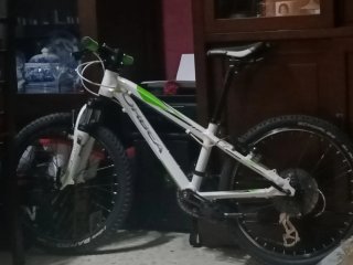 Bici niño con suspensión delantera