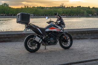 KTM 390 Adventure Negra/Naranja