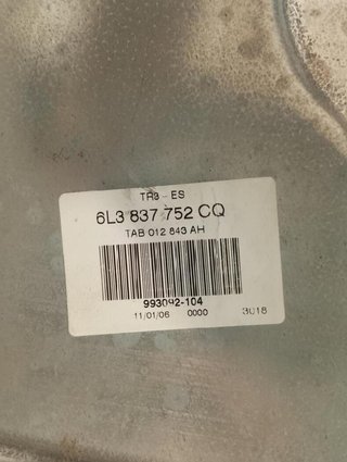 2807 6l3837756n elevalunas delantero seat ibiza