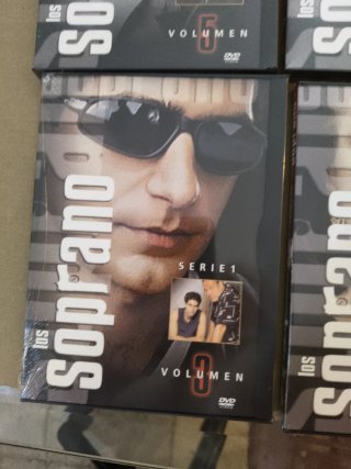 5 DVDs Los Soprano Serie Completa